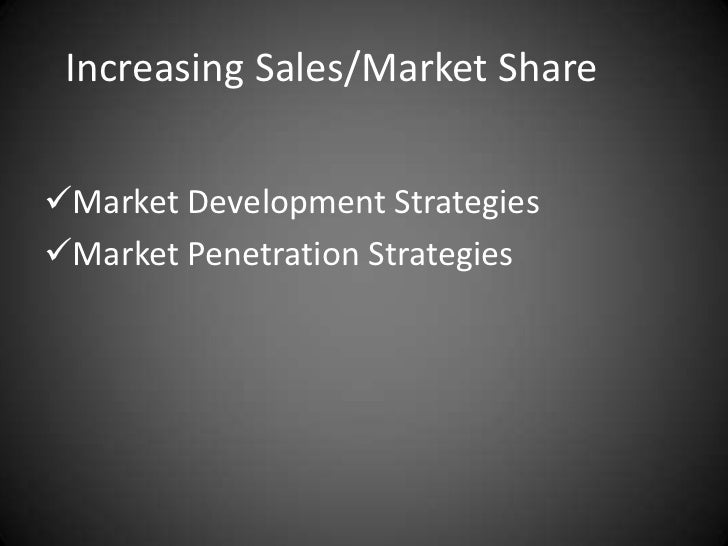 market penetration strategy definition Market penetration strategy definition